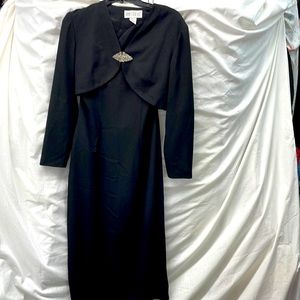 Ann Tobias 2 pice dress suit ladies sz 8